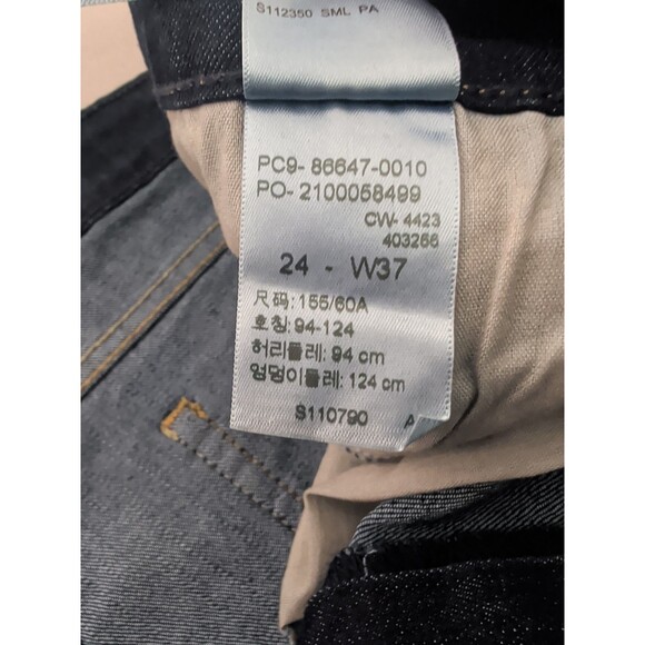 NWT 2 pair Levi Strauss Signature Gold Women's Blue Denim Jean Shorts Size 24 - Picture 8 of 16